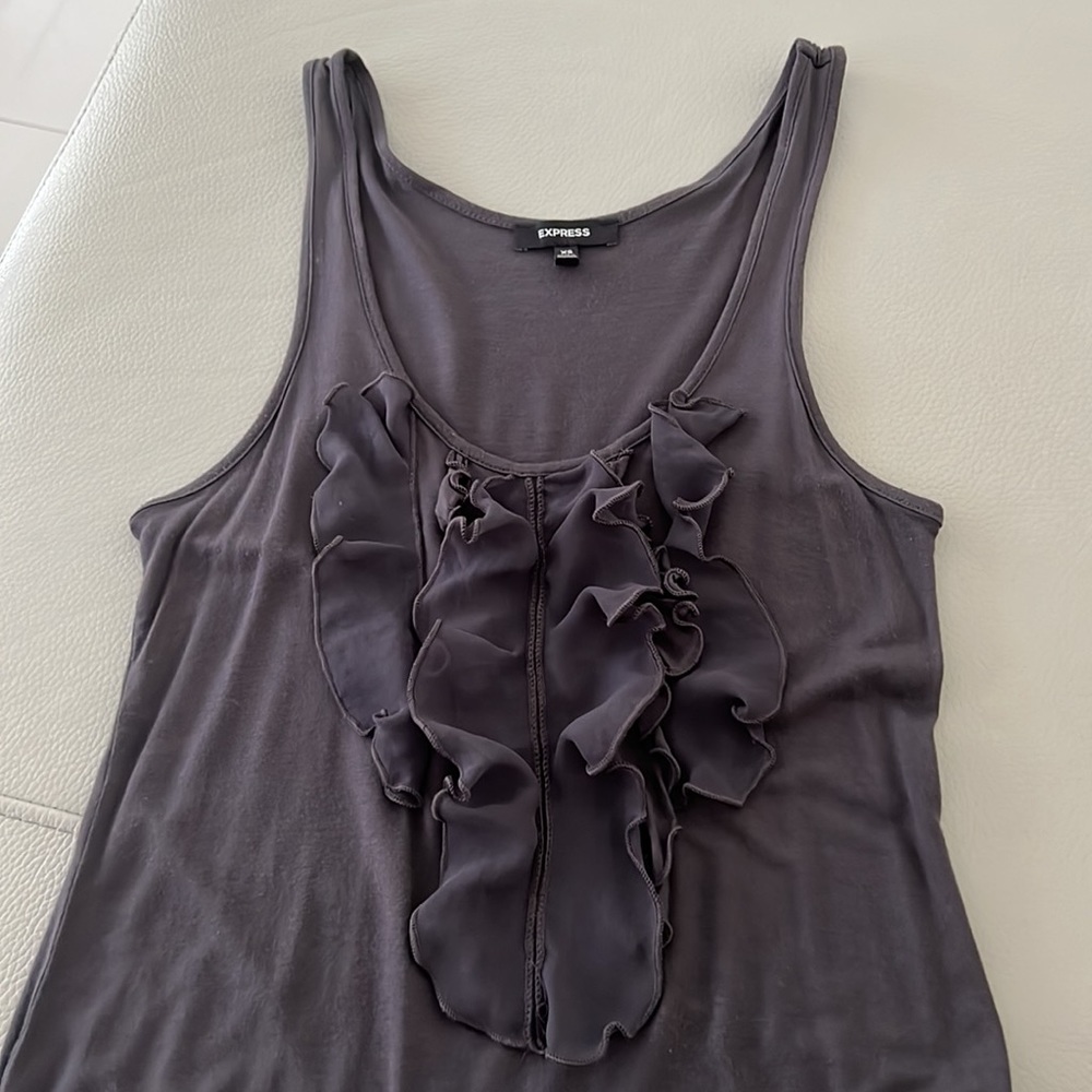 Express Gray Top - Picture 6 of 6